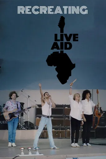 Bohemian Rhapsody: Recreating Live Aid poster