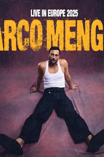 Marco Mengoni Live in Europe 2025 poster