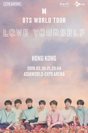 BTS World Tour Love Yourself Hong Kong poster