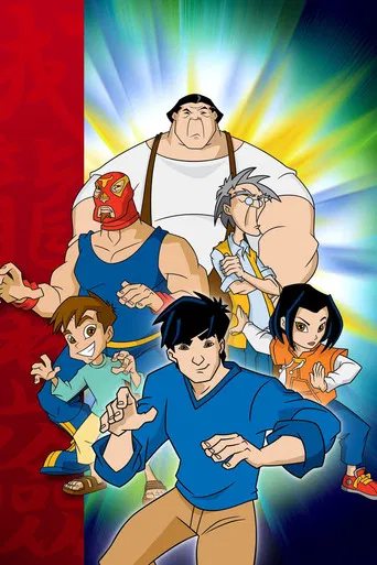 Jackie Chan Adventures poster