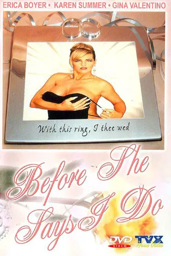 Before She Says 'I Do' poster