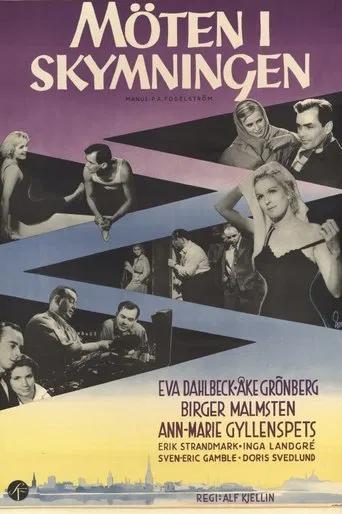 Möten i skymningen poster