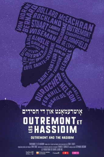 Outremont et les Hassidim poster