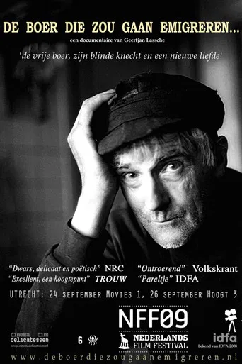 De boer die zou gaan emigreren poster