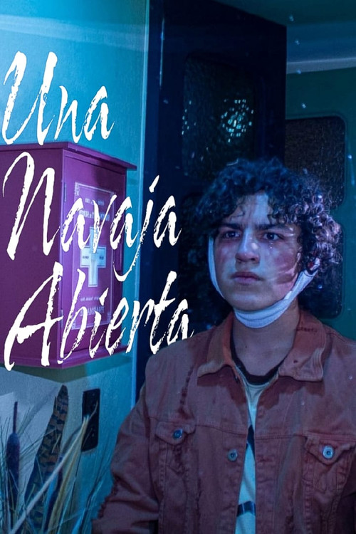 Una navaja abierta poster