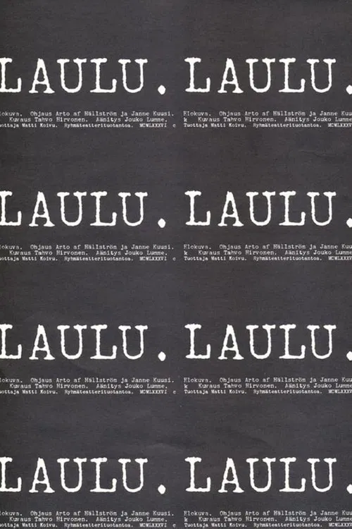 Laulu poster