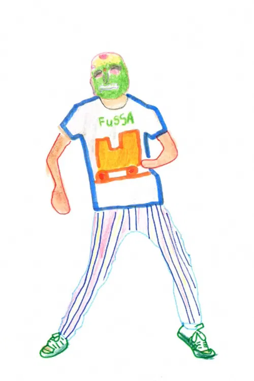 Fussa Dancing Animation poster