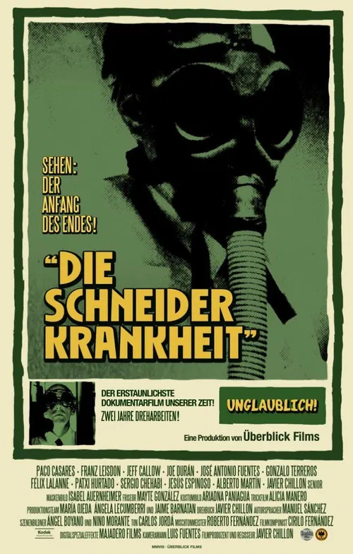 Die Schneider Krankheit poster