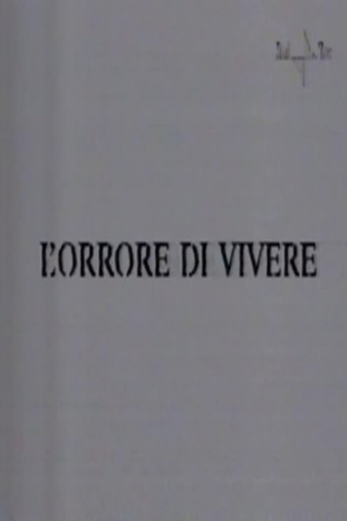L'orrore di vivere poster