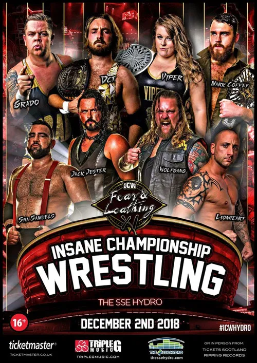 ICW Fear and Loathing XI poster