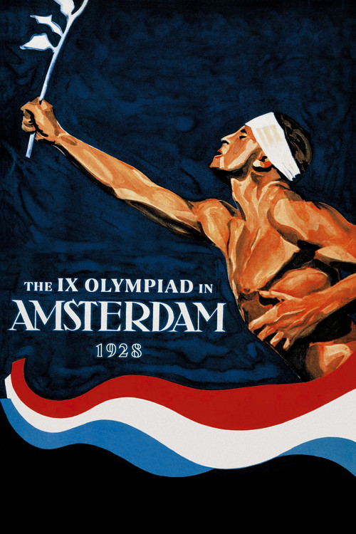 The IX Olympiad in Amsterdam poster