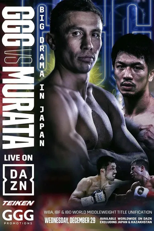 Gennady Golovkin vs. Ryōta Murata poster