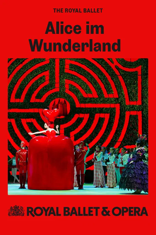 Royal Ballet & Opera 2024/25: Alice's Adventures in Wonderland poster