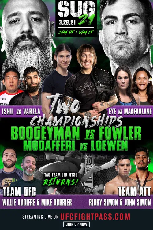 Submission Underground 21 poster