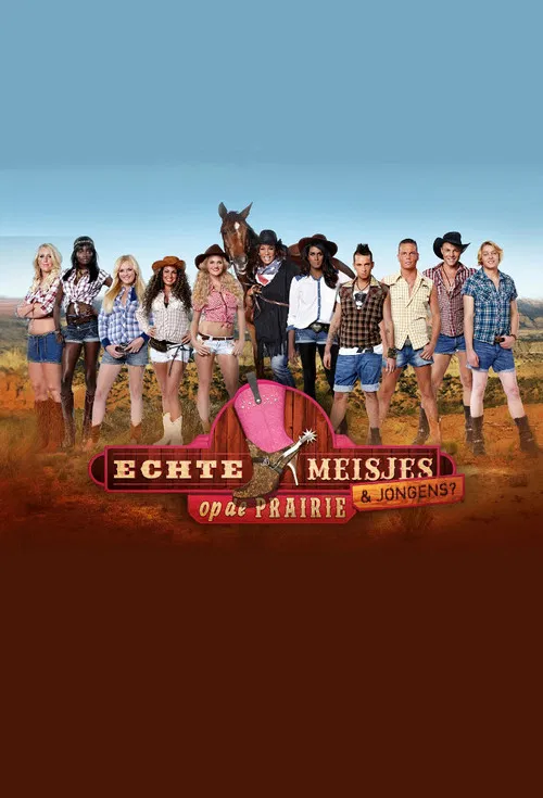 Echte Meisjes op de Prairie poster