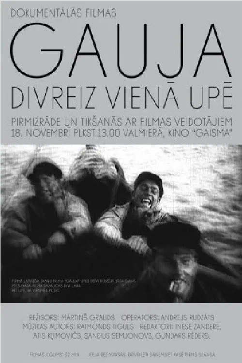 Gauja. Twice in the River poster
