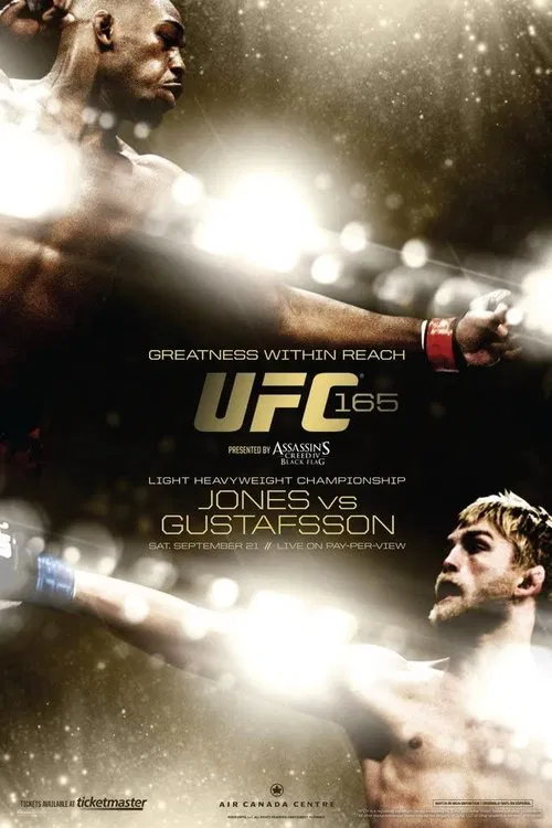 UFC 165: Jones vs. Gustafsson poster
