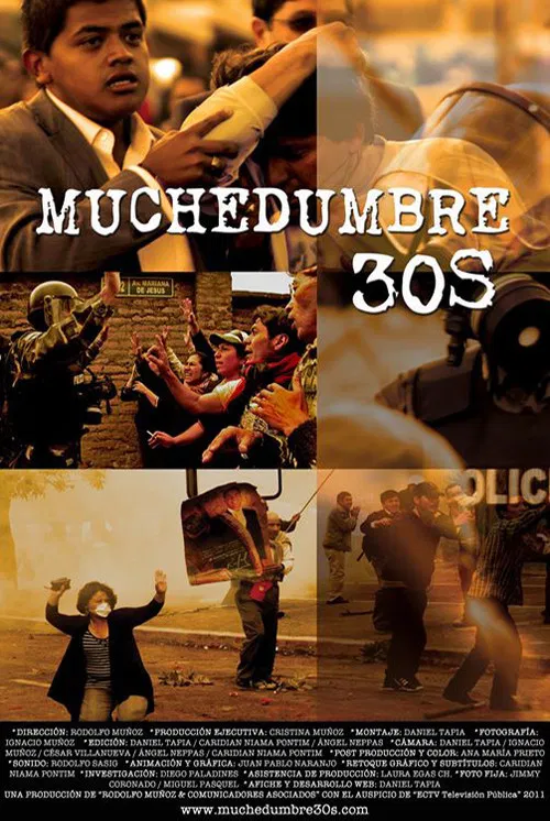 Muchedumbre 30s poster