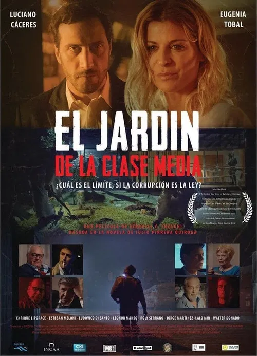 El jardín de la clase media poster