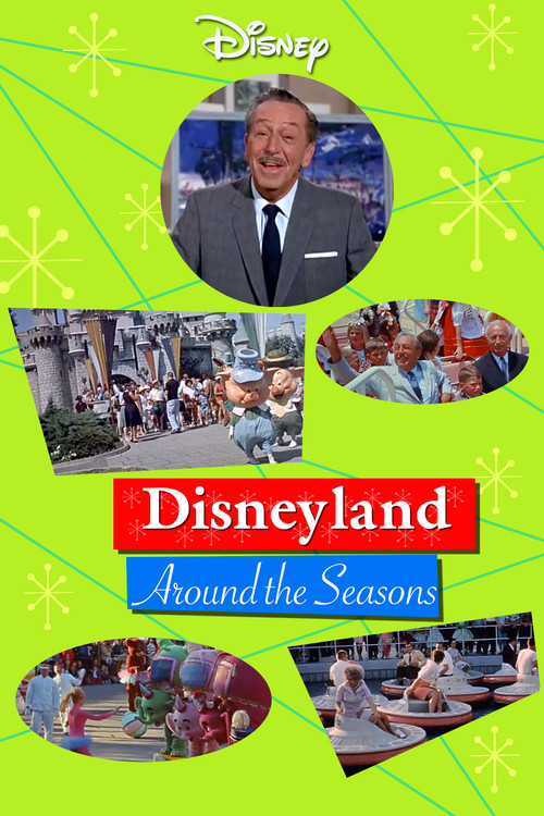 Disneyland Around the Seasons poster