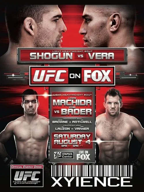 UFC on Fox 4: Shogun vs. Vera poster