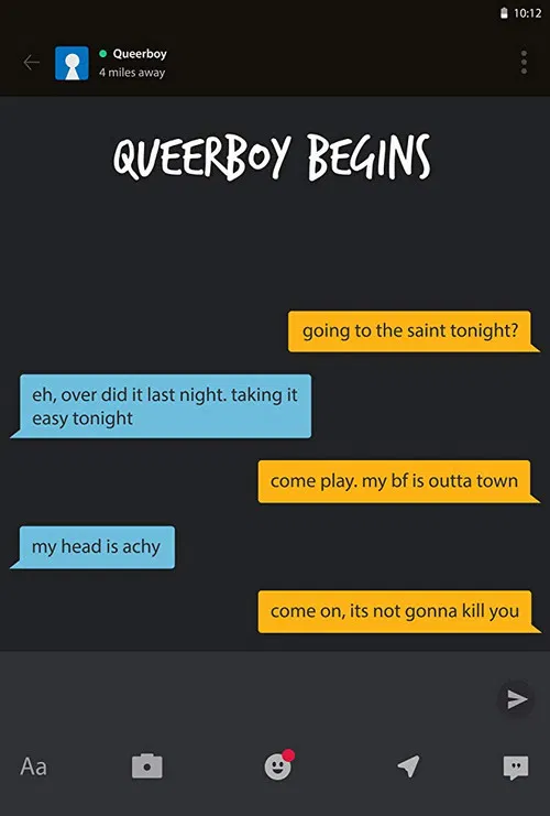 QueerBoy Begins poster