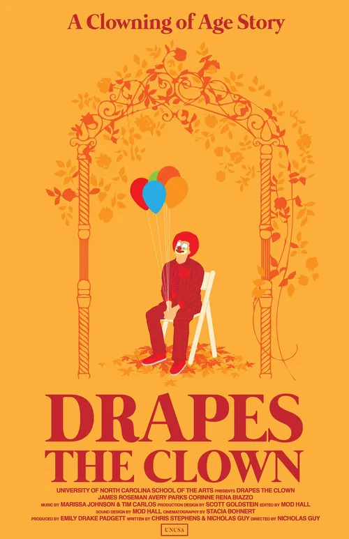 Drapes, The Clown poster
