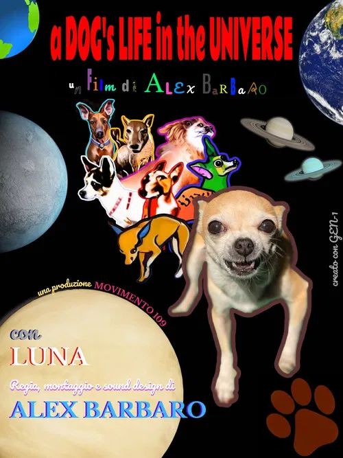 a DOG's LIFE in the UNIVERSE poster
