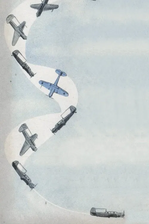 Дорога в облаках poster