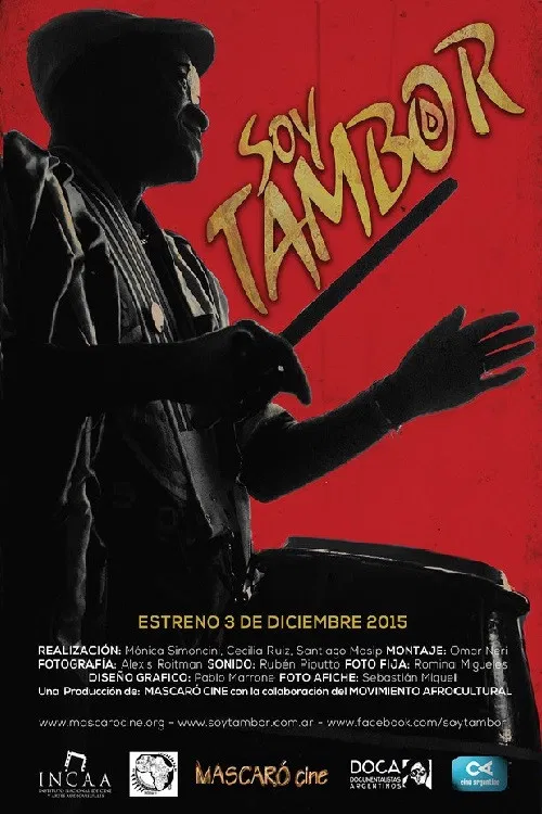 Soy tambor poster