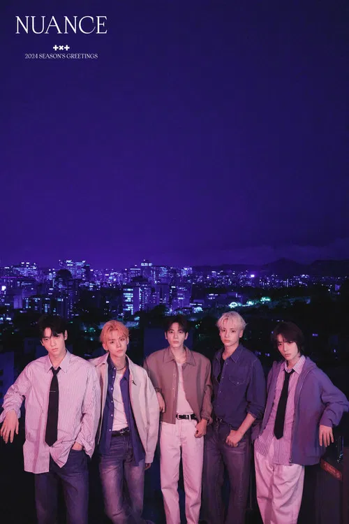 TOMORROW X TOGETHER 'NUANCE' 2024 SEASON'S GREETINGS poster