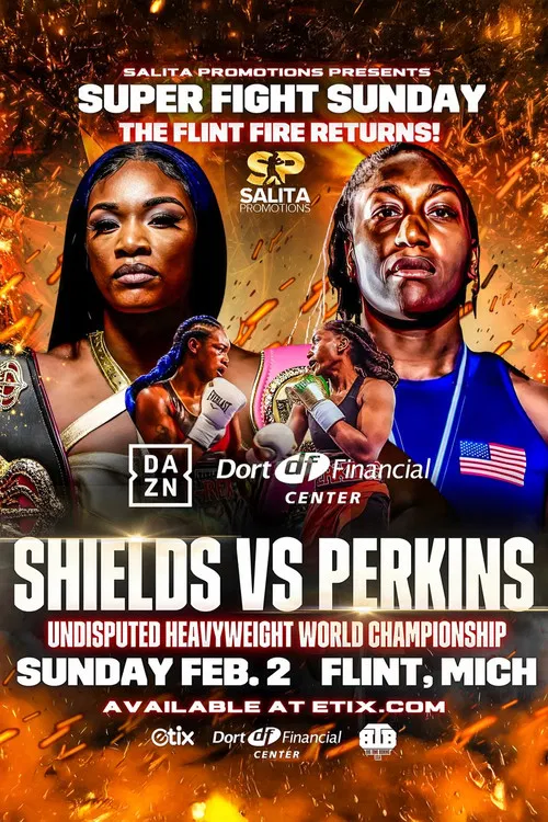 Claressa Shields vs. Danielle Perkins poster