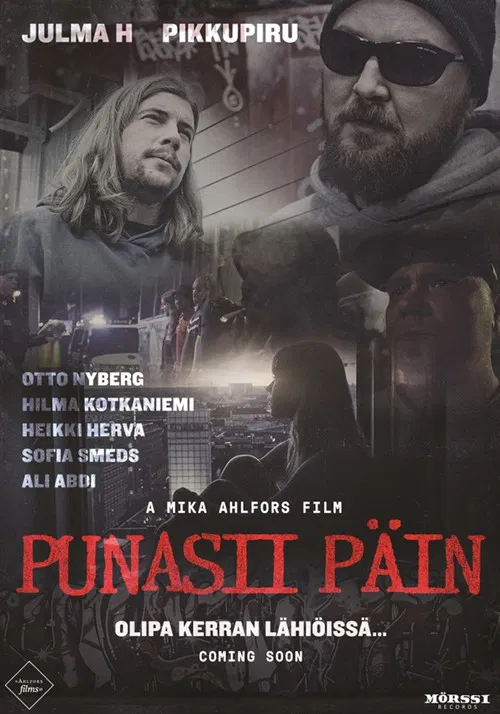 Punasii päin poster