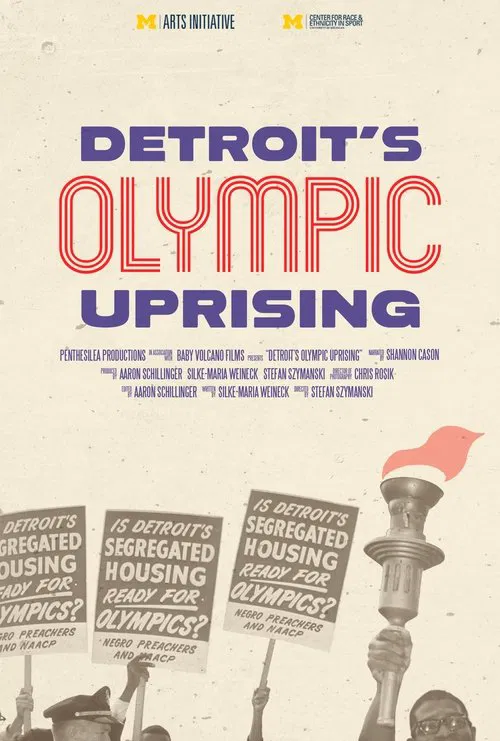 Detroit's Olympic Uprising poster