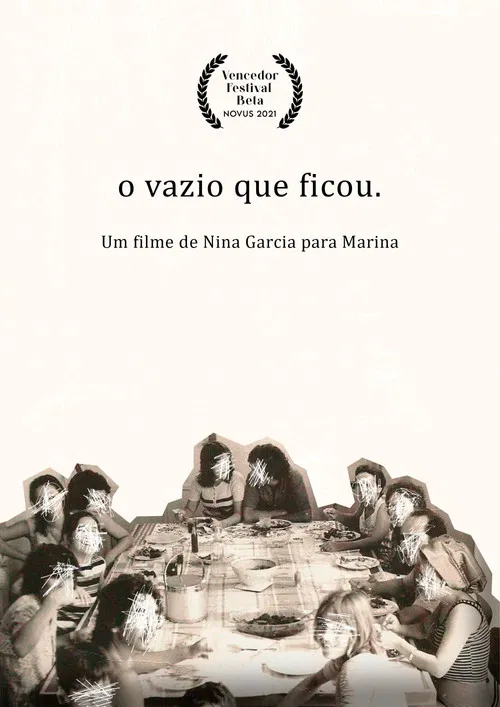 o vazio que ficou poster
