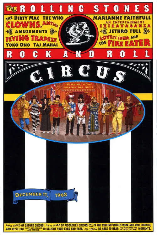 The Rolling Stones Rock and Roll Circus poster