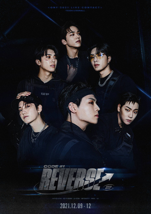 ONF 2021 LIVE CONTACT :: CODE #1. [REVERSE] poster