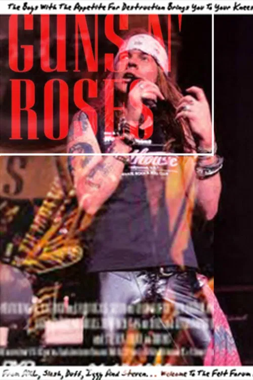 Guns N’ Roses at the Felt Forum NY poster