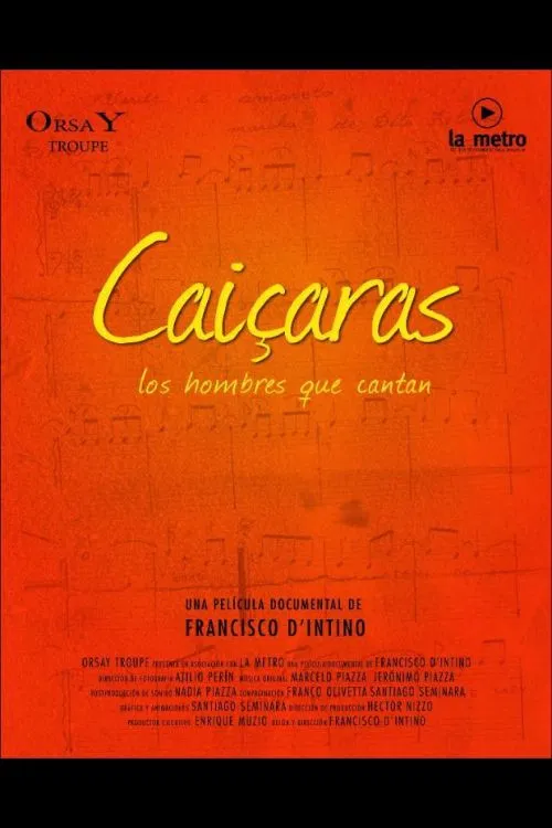 Caiçaras, los hombres que cantan poster