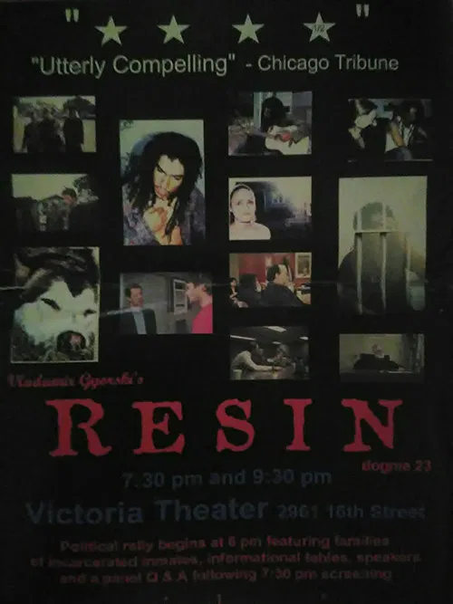 Resin poster