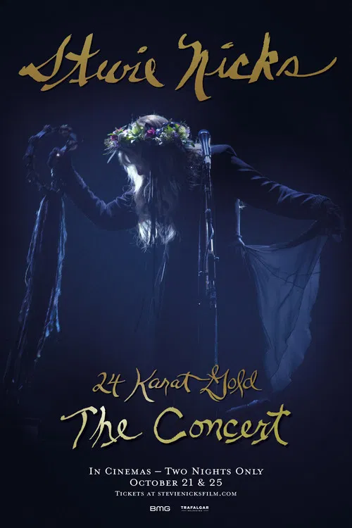 Stevie Nicks 24 Karat Gold The Concert poster
