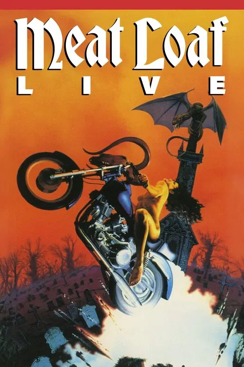 Meat Loaf Live At Wembley 1982 poster