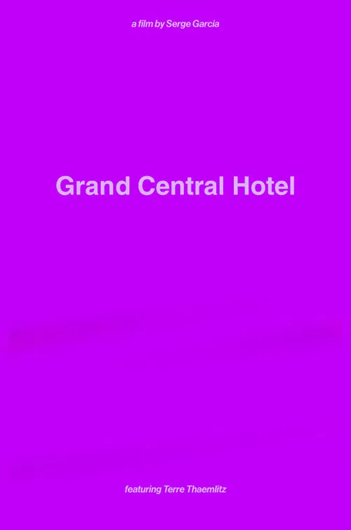 Grand Central Hotel poster