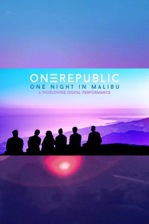 OneRepublic - "One Night in Malibu" poster