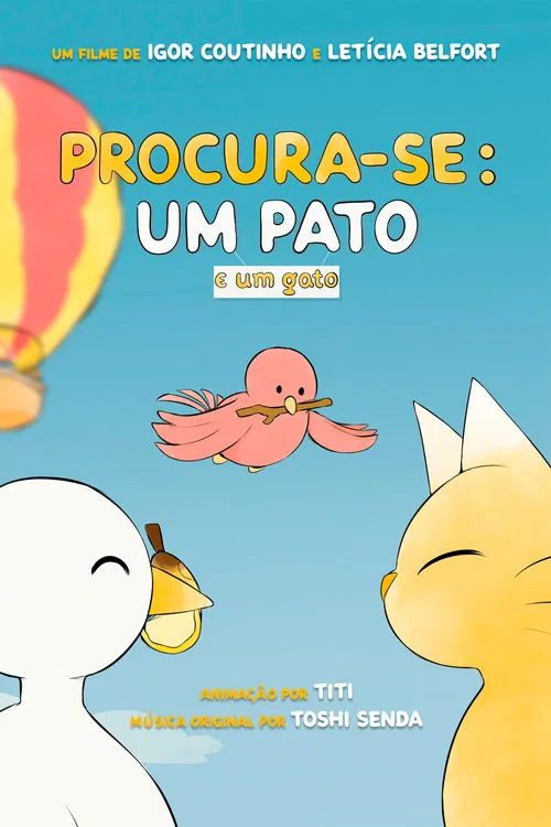 Procura-se: Um pato e um gato poster