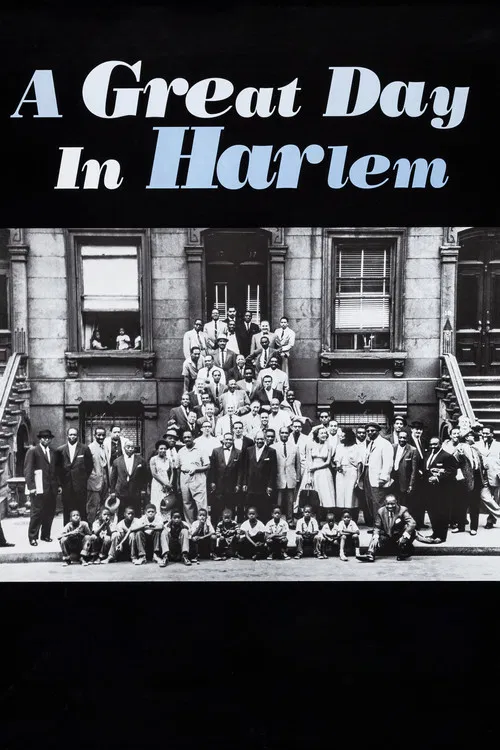 A Great Day in Harlem poster