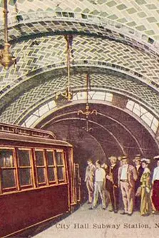 City Hall to Harlem in 15 Seconds, Via the Subway Route poster