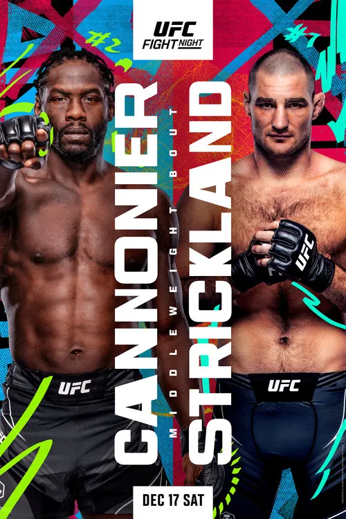UFC Fight Night 216: Cannonier vs. Strickland poster