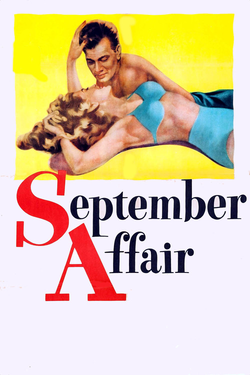 September Affair poster