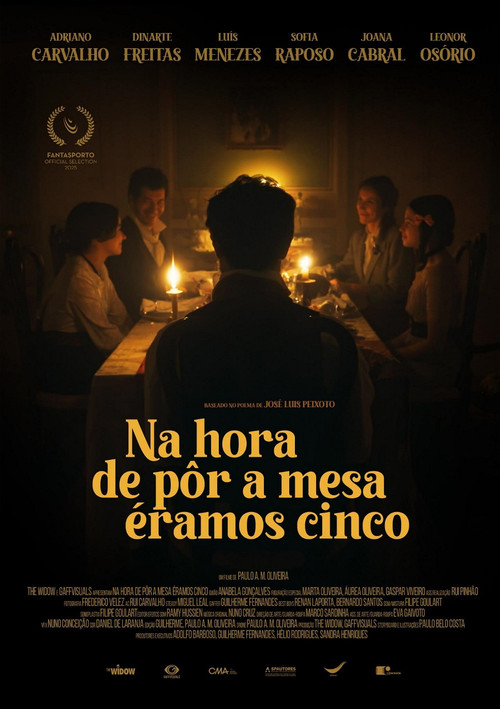 Na hora de pôr a mesa, éramos cinco poster
